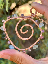 Load image into Gallery viewer, Reserved for Adrianne Sedona Vortex Wire Wrapped Pendent Necklace