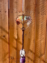 Load image into Gallery viewer, Reserved for Amy j Large chakra tree of life wall hanging