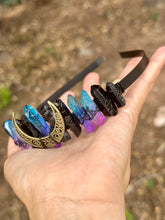 Load image into Gallery viewer, Reserved for Trish Aura quartz crystal crown