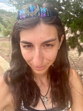 Load image into Gallery viewer, Reserved for Trish Aura quartz crystal crown