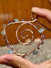 Load image into Gallery viewer, Reserved for Adrianne Sedona Vortex Wire Wrapped Pendent Necklace