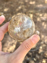 Load image into Gallery viewer, Reserved for Kristen k Smoky Quartz Sphere 45mm