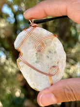 Load image into Gallery viewer, RESERVED FOR KAYLA M Agate Wire Wrapped Pendent Necklace