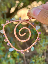 Load image into Gallery viewer, Reserved for Adrianne Sedona Vortex Wire Wrapped Pendent Necklace