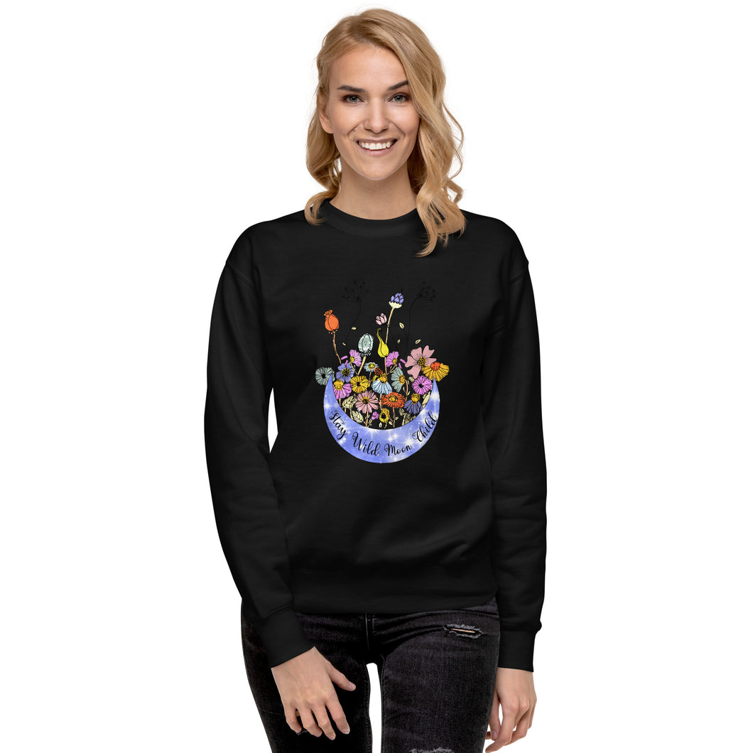 Floral Unisex Premium Sweatshirt