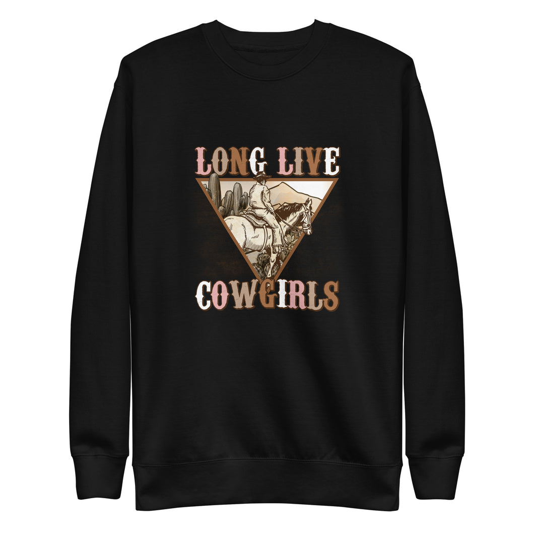 Cowgirl Unisex Premium Sweatshirt