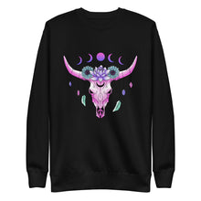 Load image into Gallery viewer, Long horn Unisex Premium Sweatshirt