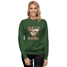 Load image into Gallery viewer, Cowgirl Unisex Premium Sweatshirt