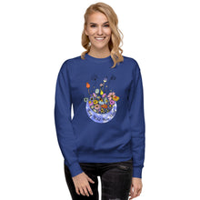 Load image into Gallery viewer, Floral Unisex Premium Sweatshirt
