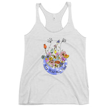 Load image into Gallery viewer, Floral Women's Racerback Tank