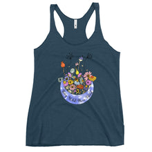 Load image into Gallery viewer, Floral Women's Racerback Tank