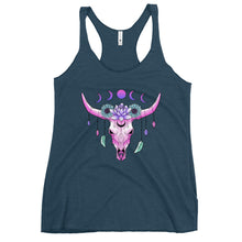 Load image into Gallery viewer, Long horn Women&#39;s Racerback Tank
