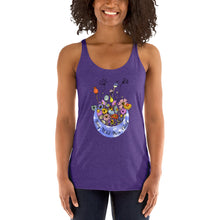 Load image into Gallery viewer, Floral Women's Racerback Tank