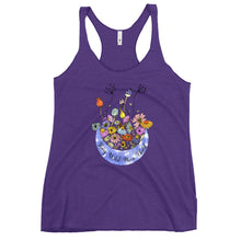 Load image into Gallery viewer, Floral Women's Racerback Tank