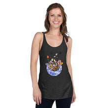 Load image into Gallery viewer, Floral Women's Racerback Tank