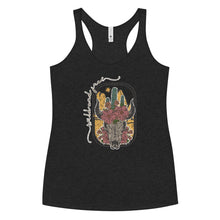 Load image into Gallery viewer, Cow skull Women's Racerback Tank
