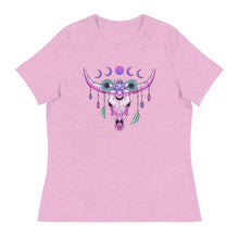 Load image into Gallery viewer, Long horn Women's Relaxed T-Shirt