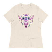 Load image into Gallery viewer, Long horn Women's Relaxed T-Shirt