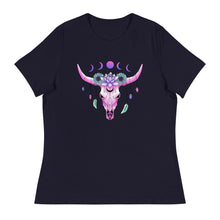 Load image into Gallery viewer, Long horn Women's Relaxed T-Shirt