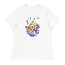 Load image into Gallery viewer, Floral Women's Relaxed T-Shirt