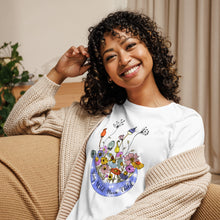 Load image into Gallery viewer, Floral Women's Relaxed T-Shirt