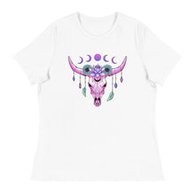 Load image into Gallery viewer, Long horn Women's Relaxed T-Shirt