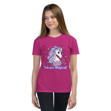 Load image into Gallery viewer, Unicorn Youth Short Sleeve T-Shirt