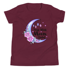 Load image into Gallery viewer, Moon child Youth Short Sleeve T-Shirt