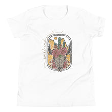 Load image into Gallery viewer, Cow Skull Youth Short Sleeve T-Shirt