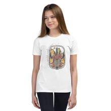 Load image into Gallery viewer, Cow Skull Youth Short Sleeve T-Shirt