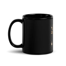 Load image into Gallery viewer, Moon child Black Glossy Mug
