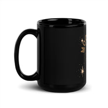 Load image into Gallery viewer, Moon child Black Glossy Mug