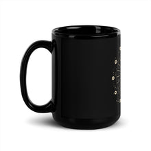 Load image into Gallery viewer, Moon Phase Black Glossy Mug
