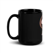 Load image into Gallery viewer, Mushie Black Glossy Mug