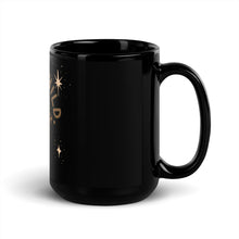 Load image into Gallery viewer, Moon child Black Glossy Mug