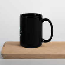 Load image into Gallery viewer, Dragonfly Black Glossy Mug