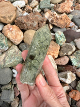 Load image into Gallery viewer, Prehnite with Epidote Tower