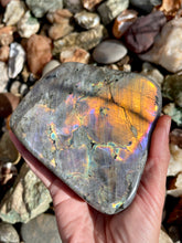 Load image into Gallery viewer, Spectrolite Sunset Labradorite freeform
