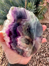 Load image into Gallery viewer, Rainbow fluorite slab