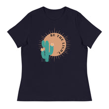 Load image into Gallery viewer, Be the Light Women's Relaxed T-Shirt