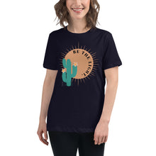 Load image into Gallery viewer, Be the Light Women's Relaxed T-Shirt
