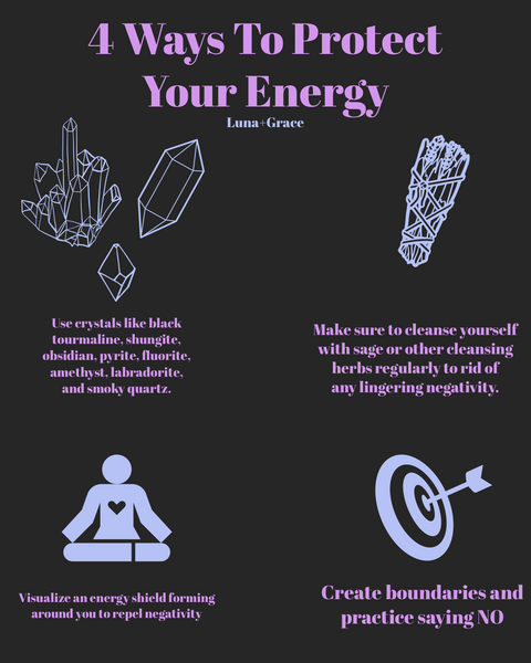 4 Ways To Protect Your Energy!