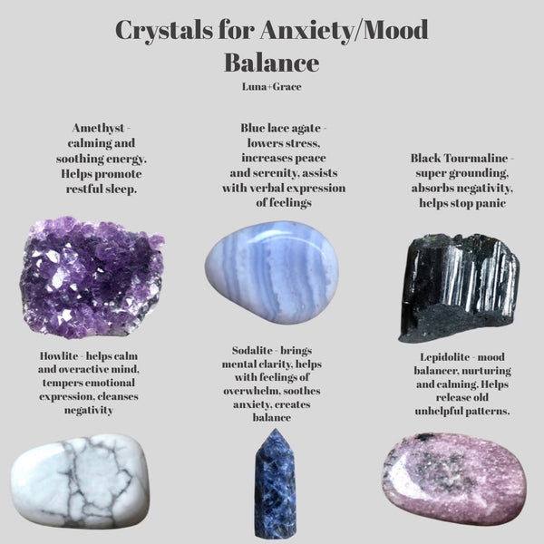 Crystals to Help Bring You Calm & How to Use Them.