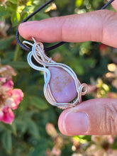 Load image into Gallery viewer, Phosphosiderite mini wire wrapped pendant
