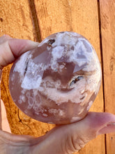 Load image into Gallery viewer, Reserved for Stephanie j Flower Agate Heart
