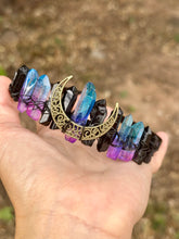 Load image into Gallery viewer, Reserved for Trish Aura quartz crystal crown
