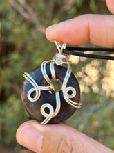 Load image into Gallery viewer, Reserved for Kayla m Fluorite Wire Wrapped Pendent Necklace
