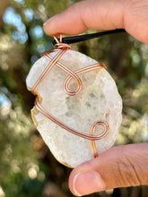 Load image into Gallery viewer, RESERVED FOR KAYLA M Agate Wire Wrapped Pendent Necklace
