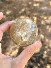 Load image into Gallery viewer, Reserved for Kristen k Smoky Quartz Sphere 45mm
