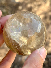Load image into Gallery viewer, Reserved for Kristen k Smoky Quartz Sphere 45mm
